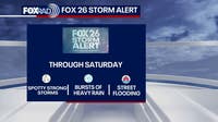 LIVE RADAR: Rain stays around the weekend