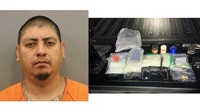 Houston felon convicted for meth trafficking, arrested after crashing into Alief school field