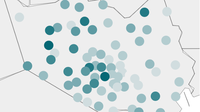 Interactive map: Which Harris County polling sites have seen the most early voters?