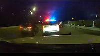 Montgomery County deputy patrol car hit during possible DWI traffic stop on I-45