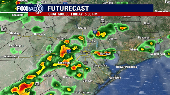Houston weather: Storm Alert due to heavy rain chances, flood watch in effect