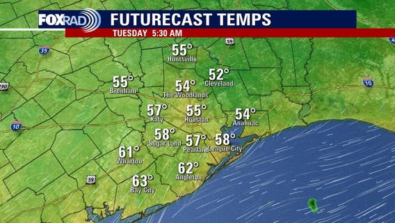 Houston weather: Chilly Monday morning, sunny afternoon ahead
