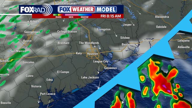 Houston weather: Thursday highs in the low 90s, fall front expected Friday