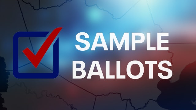 2026 midterm elections: Southeast Texas sample ballots by county