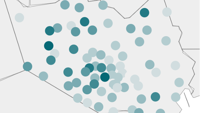 Map: Harris County voting locations with most early ballots cast