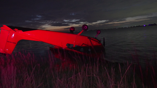 Galveston plane crash: Plane runs off of runway at Scholes International Airport