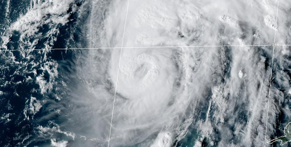 Isaias strengthens to strong Category 2 hurricane with 105-mph winds, forecasted to become Cat. 3 on Friday
