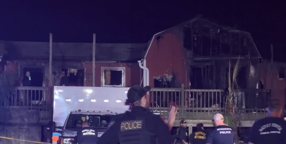 Hitchcock police investigating homicide after woman found dead in burned home