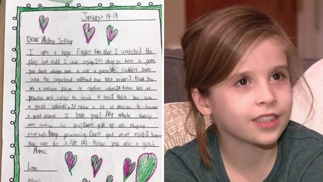 2nd grader pens uplifting letter to Alshon Jeffery after Eagles loss