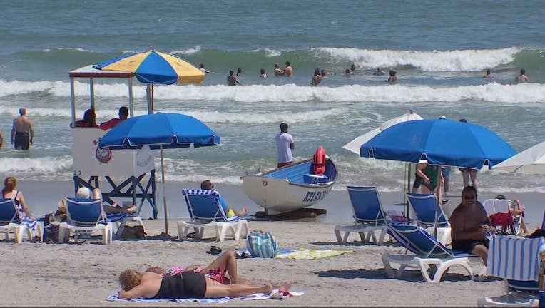 Beach in Atlantic City, New Jersey