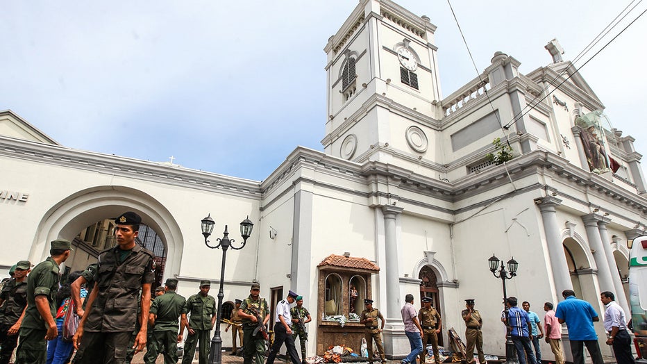 Sri Lanka church bombings