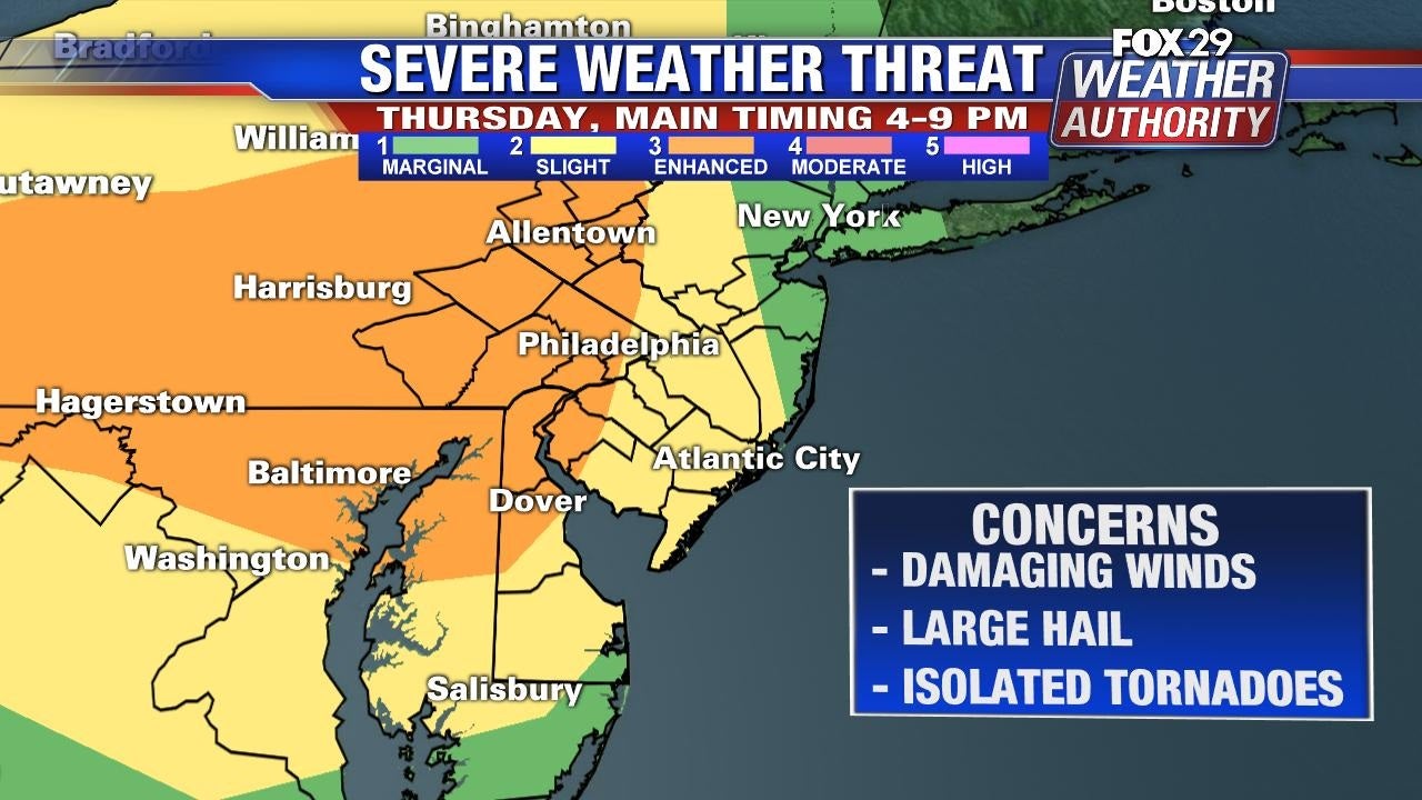 Weather Authority: Severe thunderstorm watches in effect ...