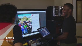 Local artist's work showcasing Philly finest goes viral