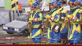 The Mummers Parade is on despite bitter cold