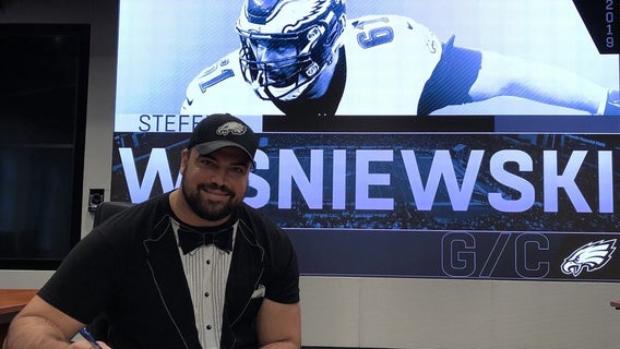 Eagles re-sign veteran OL Stefan Wisniewski