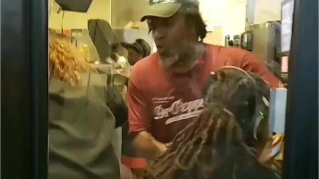 Burger King brawl: Fight in drive-through window caught on video by customer