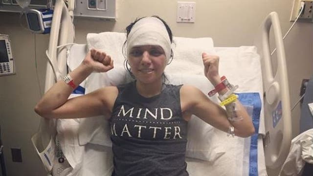 Woman survives 6 brain surgeries while studying to be a doctor