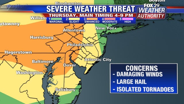 Weather Authority: Severe thunderstorm watches in effect for several counties