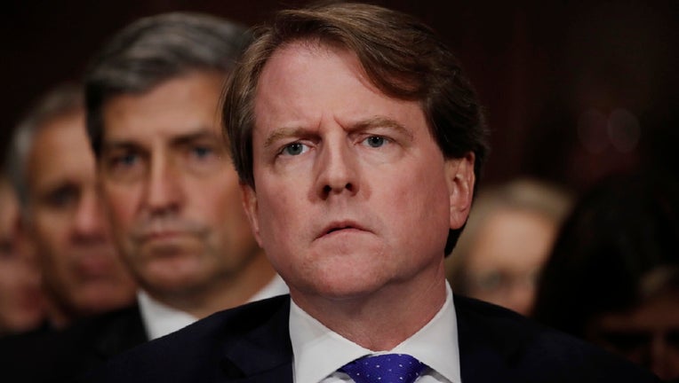 White House counsel Don Mcgahn