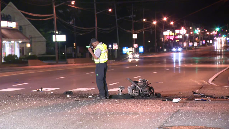 Delaware State Police investigate fatal motorcycle accident in Wilmington.