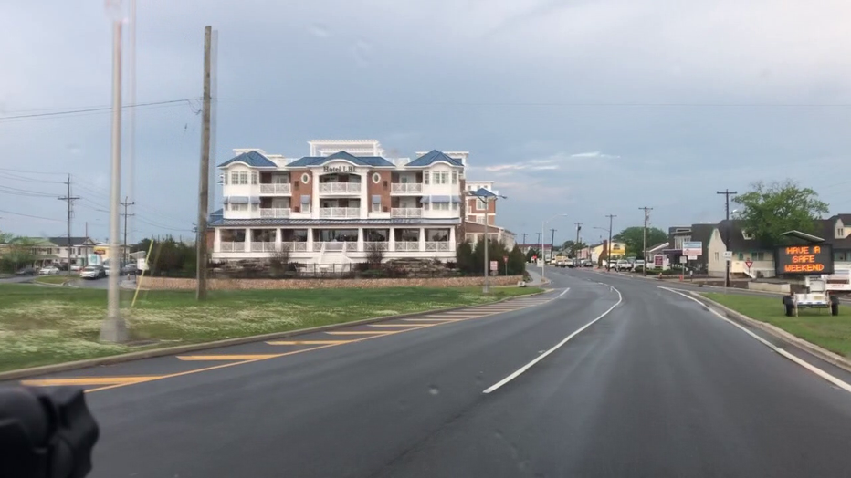 Hotel LBI on Long Beach Island, New Jersey.