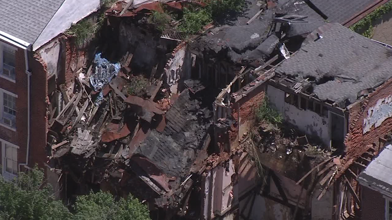 Multiple Row Homes Collapse In Norristown | FOX 29 Philadelphia