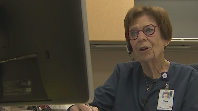 92-year-old nurse still in the workforce, has no plans to retire