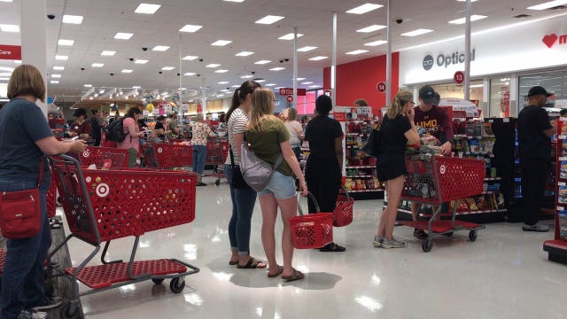 Registers working again as Target fixes glitch that caused outage