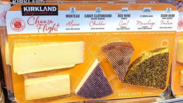 Costco launches pre-packaged cheese flight that comes with handy wine pairing suggestions