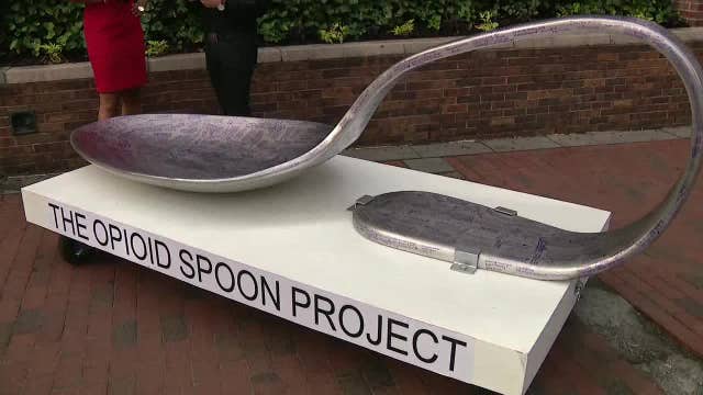 'Opioid Spoon Project' comes to Philadelphia to raise awareness of opioid crisis