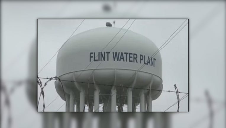 Flint, Michigan water tower