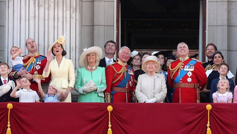 Trooping The Colour, the Queen's annual birthday parade, on June 8, 2019 in London, England. (Photo by Chris Jackson/Getty Images)