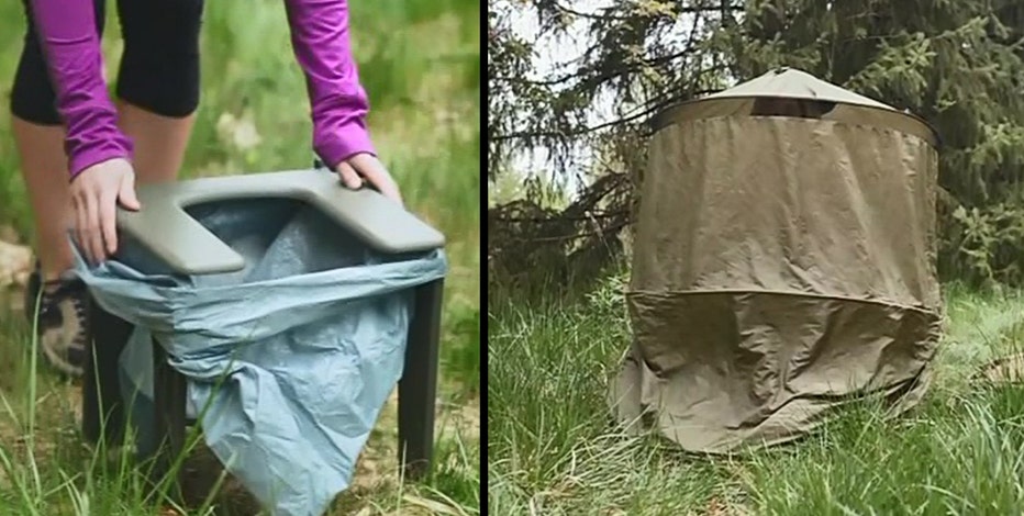 Toilet tent backpack 2025