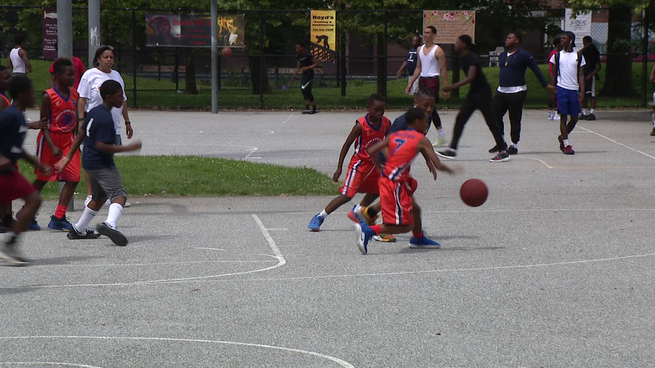 Basketball tournament in Frankford brings community together.