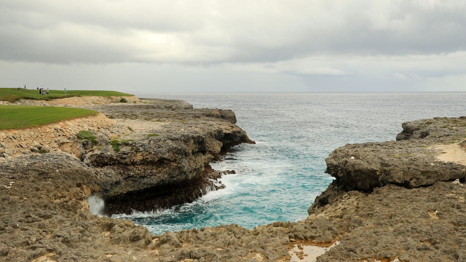 Golfers tee off in this file photo take on March 29, 2019 in Punta Cana, Dominican Republic.