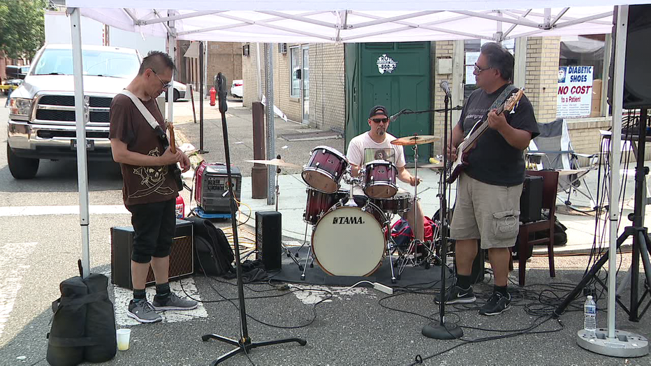 Folks enjoy and celebrate Italian culture at La Festa Street Festival in South Philadelphia.