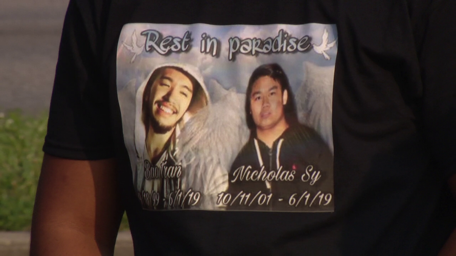 Bao Tran and Nicholas Sy, killed in crash on Roosevelt Boulevard.