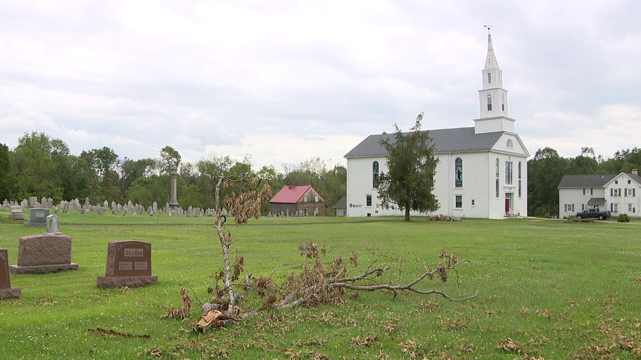 Upper Salford Township, Pa. church needs help after May severe storm.