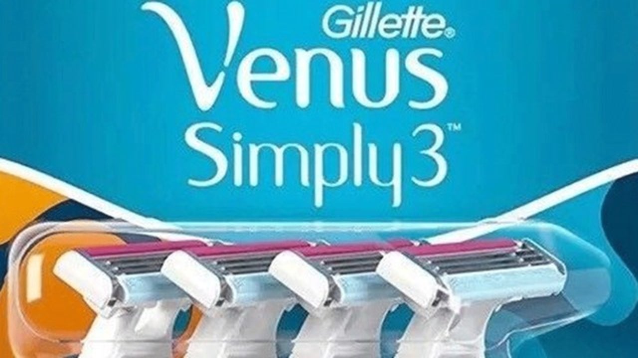 Gillette venus 2025 simply 3 recall