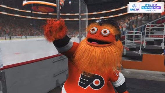 Gritty spotted in first look at EA Sports NHL 20