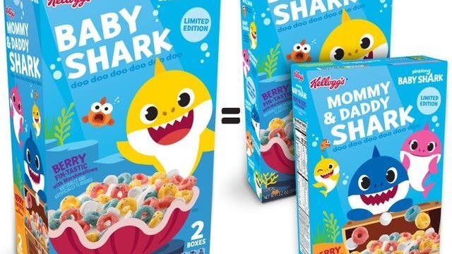 ‘Baby Shark’ cereal coming to a breakfast table near you
