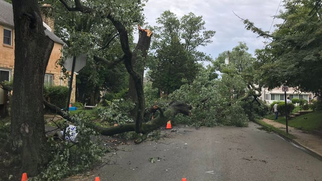 Cleanup continues after powerful storm slams the region