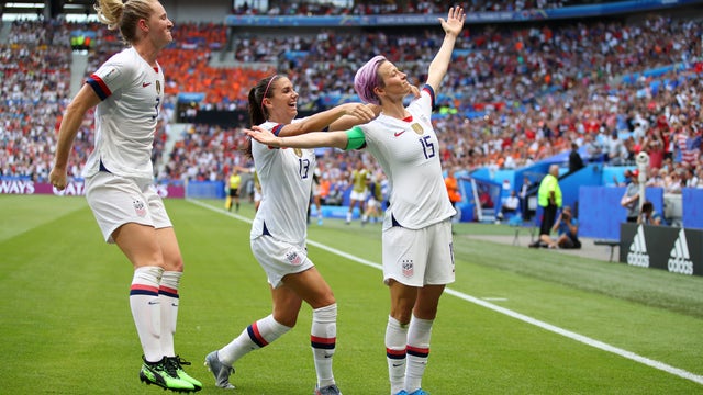 Rapinoe fuses politics, pay and tech with World Cup win