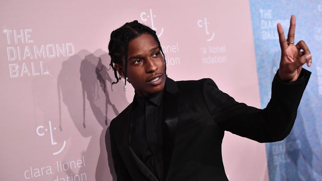 Freed from Swedish jail, A$AP Rocky lands in US
