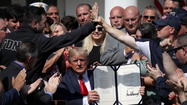 Trump signs extension for 9/11 victims' compensation