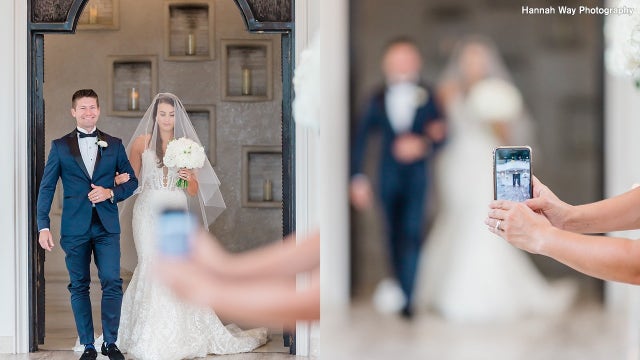 Fort Worth wedding photographer's viral post asks guests to put phones away