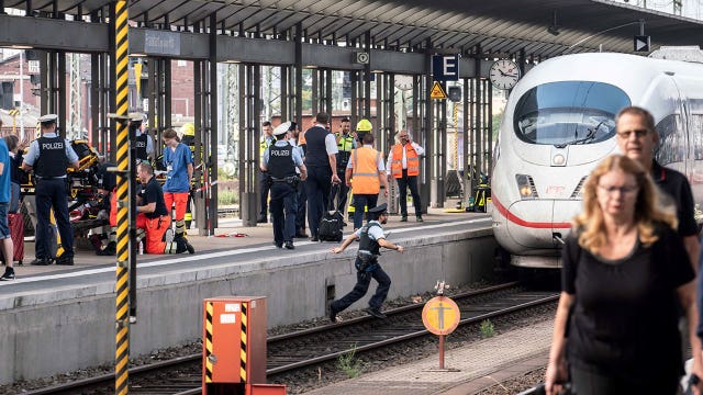 Boy, 8, dies in Germany after being pushed onto train tracks