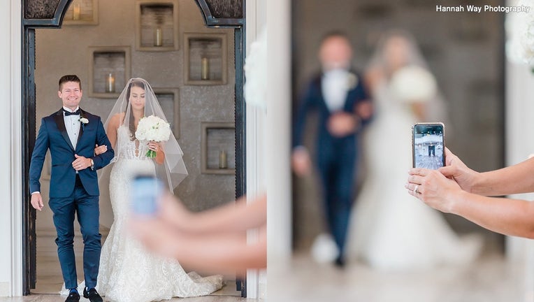 Texas wedding photographer asks guests to put phones away, in order to better enjoy weddings.