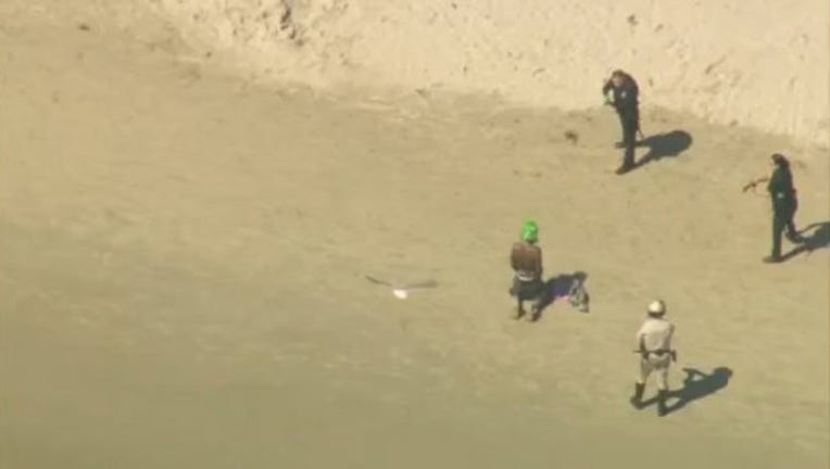 Driver, wearing Halloween mask, leads police on chase in LA.