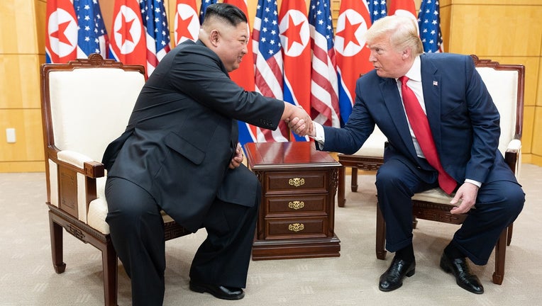 Donald Trump and Kim Jong Un